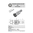 Synchro tapping holder, Shank DIN 1835