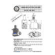 VDI 50. angular tool holder. coupling DIN 1809. no internal cooling