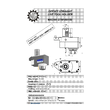 VDI 40. straight&offset tool holder. coupling FLAT(~DIN 1809) MAZAK. with 20bar internal cooling. speed reducer