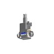 VDI 30, angular tool holder, coupling DOG CLUTCH, with 80bar internal cooling