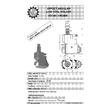 VDI 40. angular&offset tool holder. coupling Okuma. with 80bar internal cooling. with tapered roller bearings