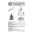 VDI 30. angular tool holder. coupling DIN 5480 Sauter synchron . with 80bar internal cooling. with tapered roller bearings
