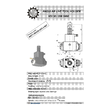 VDI 30. angular tool holder. coupling DIN 5480 Sauter synchron . with 80bar internal cooling. with tapered roller bearings