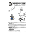VDI 30. angular tool holder. coupling DIN 5480 Sauter synchron . with 20bar internal cooling. with tapered roller bearings