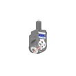 VDI 30, variable angle tool holder, coupling FLAT(~DIN 1809), no internal cooling