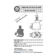 VDI 50. angular tool holder. coupling DIN 1809. no internal cooling