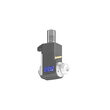 VDI 40, angular tool holder, coupling FLAT(~DIN 1809), with internal cooling