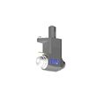VDI 40, angular tool holder, coupling FLAT(~DIN 1809), with 80bar internal cooling