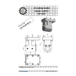 Boring bar holder. with internal coolant supply. OKUMA