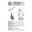VDI 40. angular&offset tool holder. coupling HAAS. with 80bar internal cooling. with tapered roller bearings