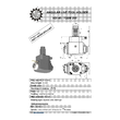 VDI 40. angular tool holder. coupling TOEM. with 80bar internal cooling. with tapered roller bearings