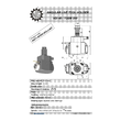 VDI 40. angular tool holder. coupling TOEM. with 20bar internal cooling. with tapered roller bearings