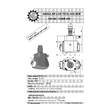 VDI 40. angular tool holder. coupling TOEM. no internal cooling. with tapered roller bearings