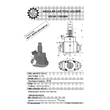 VDI 40. angular tool holder. coupling Okuma. with 80bar internal cooling. with tapered roller bearings
