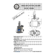 VDI 40. angular tool holder. coupling Okuma. with 20bar internal cooling. with tapered roller bearings