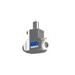 VDI 30, angular tool holder, coupling  DIN 5482, with 80bar internal cooling with Tapered roller bearings