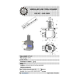 VDI 30. angular tool holder. coupling FLAT(~DIN 1809). no internal cooling