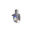 VDI 50, variable angle tool holder, coupling DIN 1809, with internal cooling