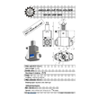 VDI 40. angular tool holder. coupling DIN 1809. with 80bar internal cooling. with tapered roller bearings