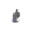 VDI 40, angular&offset tool holder, coupling DIN 1809, with internal cooling