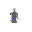 VDI 40, angular tool holder, coupling FLAT(~DIN 1809), with internal cooling