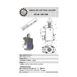 VDI 40. angular tool holder. coupling DIN 1809. no internal cooling