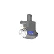 VDI 40, angular tool holder, coupling FLAT(~DIN 1809), with 80bar internal cooling