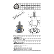 VDI 40. angular tool holder. coupling DIN 5480 Sauter synchron . with 80bar internal cooling. with tapered roller bearings