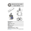 VDI 40. angular tool holder. coupling TOEM. with 20bar internal cooling