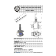 VDI 40. angular tool holder. coupling HAAS. with 80bar internal cooling