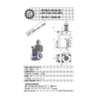 VDI 40. angular&offset tool holder. coupling TOEM. with 20bar internal cooling