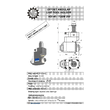 VDI 40. angular&offset tool holder. coupling TOEM. with 80bar internal cooling. with tapered roller bearings