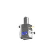VDI 40. angular tool holder. coupling DIN 5480 Sauter synchron . no internal cooling