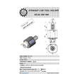 VDI 30. angular&offset tool holder. coupling DIN 5482 Sauter . no internal cooling. with tapered roller bearings
