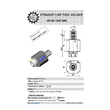 VDI 40. straight tool holder. coupling DIN 5482 Sauter . no internal cooling