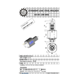 VDI 50. straight tool holder. coupling DIN 5482 Sauter . no internal cooling
