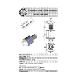 VDI 50. straight tool holder. coupling DIN 1809. no internal cooling