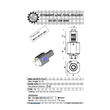 VDI 50. straight tool holder. coupling DIN 5480 Sauter synchron . no internal cooling