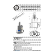 VDI 40. angular tool holder. coupling DOG CLUTCH-INDEX/TRAUB. no internal cooling. with tapered roller bearings