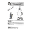 VDI 40. angular tool holder. coupling DOG CLUTCH-INDEX/TRAUB. with 20bar internal cooling. with tapered roller bearings
