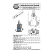 VDI 40. angular tool holder. coupling DOG CLUTCH-INDEX/TRAUB. with 80bar internal cooling. with tapered roller bearings