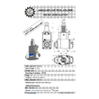 VDI 40. angular tool holder. coupling DOG CLUTCH-INDEX/TRAUB. with 80bar internal cooling. with tapered roller bearings