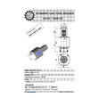 VDI 50. straight tool holder. coupling TOEM. no internal cooling