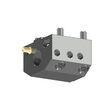 Boring bar holder, with internal coolant supply, Gildemeister
