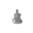 VDI 30, angular tool holder, coupling DIN 5480, with 80bar internal cooling with Tapered roller bearings