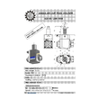 VDI 40. angular tool holder. coupling DIN 1809. with 80bar internal cooling