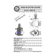 VDI 40. angular tool holder. coupling TOEM. with 80bar internal cooling