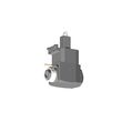 VDI 40, angular tool holder, coupling DIN 1809, with internal cooling, with tapered roller bearings