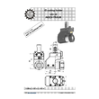 Boring bar holder. with internal coolant supply. INDEX