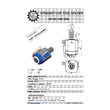 VDI 40. straight tool holder. coupling DIN 5480 Sauter synchron . no internal cooling
